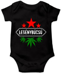 printfashion Legénybúcsú - Baba Body - Fekete (13570748)