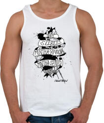 printfashion József Attila Szív - Férfi atléta - Fehér (16296468)