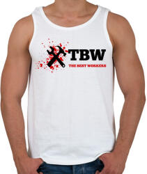 printfashion Élmunkások - Férfi atléta - Fehér (1252371)