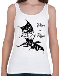 printfashion Believe in magic - Női atléta - Fehér (13737603)