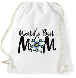 printfashion Word's best mom - Sportzsák, Tornazsák - Fehér (2513350)
