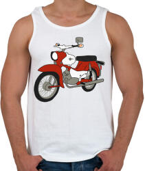 printfashion Simson Star - Férfi atléta - Fehér (5100238)