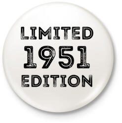 printfashion 1951 - Kitűző, hűtőmágnes - Fehér (5056010)