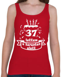 printfashion 37 lettem - Női atléta - Cseresznyepiros (2499720)