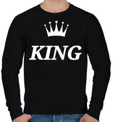 printfashion King - Férfi pulóver - Fekete (2879036)