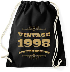 printfashion 1998 - Sportzsák, Tornazsák - Fekete (4098263)