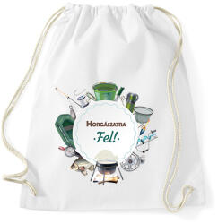 printfashion Horgászatra fel! - Sportzsák, Tornazsák - Fehér (6283794)