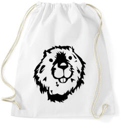 printfashion Hód - Sportzsák, Tornazsák - Fehér (16771777)
