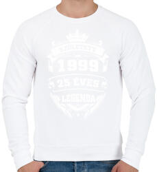 printfashion 1999 - Férfi pulóver - Fehér (15710989)