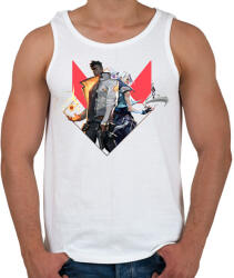 printfashion Valorant - Férfi atléta - Fehér (2591521)