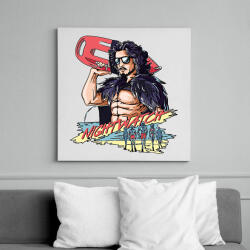 printfashion Baywatch GOT - Vászonkép - Fehér (6626592)