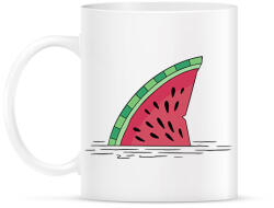 printfashion Dinnye cápa - Bögre - Fehér (11670828)