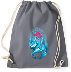 printfashion Vad fagy - Sportzsák, Tornazsák - Grafitszürke (395005)