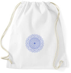 printfashion Kék mandala - Sportzsák, Tornazsák - Fehér (4069503)