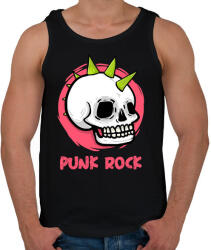 printfashion PUNK ROCK - Férfi atléta - Fekete (11323312)