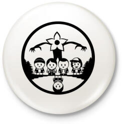 printfashion Stranger Things - Kitűző, hűtőmágnes - Fehér (3730879)