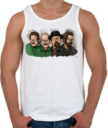 printfashion Breaking bad - Férfi atléta - Fehér (2029766)