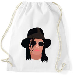 printfashion Michael Jackson - Sportzsák, Tornazsák - Fehér (1744273)