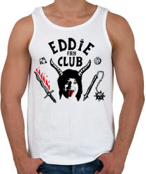 printfashion Eddie Munson Fan Club - Férfi atléta - Fehér (7672577)