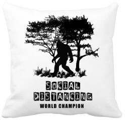 printfashion SOCIAL DISTANCING WB - Párnahuzat, Díszpárnahuzat - Fehér (4795515)