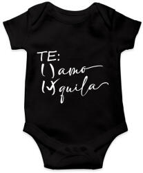 printfashion Inkább tequila, mint te amo - Baba Body - Fekete (16460523)