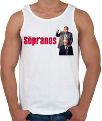 printfashion The sopranos - Tony - Férfi atléta - Fehér (5431933)