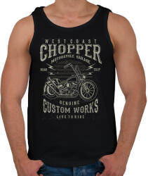 printfashion chopper - Férfi atléta - Fekete (13726491)