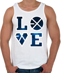 printfashion Exo Love - Férfi atléta - Fehér (2647750)