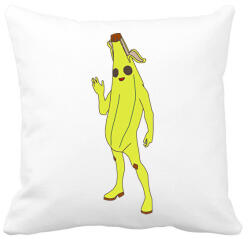 printfashion Banana Skin Fortnite - Párnahuzat, Díszpárnahuzat - Fehér (1954006)