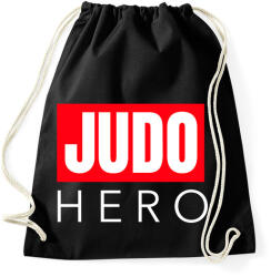 printfashion JUDO HERO - Sportzsák, Tornazsák - Fekete (9450501)