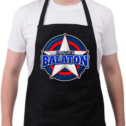 printfashion BALATON KAPITÁNY - Kötény - Fekete (9972743)