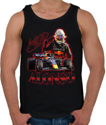 printfashion Alonso F1 - Férfi atléta - Fekete (11971732)
