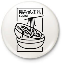 printfashion Ramen függő - Kitűző, hűtőmágnes - Fehér (13360196)