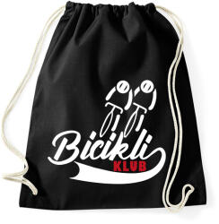 printfashion Bicikli Klub - Sportzsák, Tornazsák - Fekete (16400817)