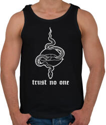 printfashion Trust no one - Férfi atléta - Fekete (16759548)