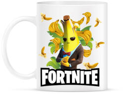 printfashion Fortnite Peely - Bögre - Fehér (16540961)