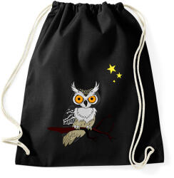 printfashion bagoly - Sportzsák, Tornazsák - Fekete (6033249)