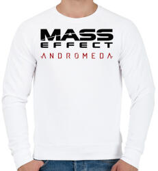 printfashion Mass Effect Andromeda - Férfi pulóver - Fehér (496631)