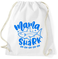 printfashion Mama shark do do do - Sportzsák, Tornazsák - Fehér (4811348)