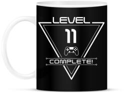 printfashion level-complete-11-white - Bögre - Fekete (1076242)