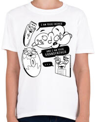 printfashion Retro tárhelyek - Gyerek póló - Fehér (13322344)