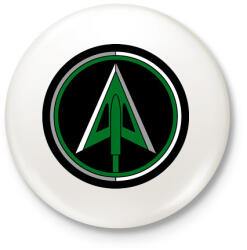 printfashion Zöld Íjász - Kitűző, hűtőmágnes - Fehér (3082169)