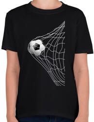 printfashion Foci - Gyerek póló - Fekete (14037691)