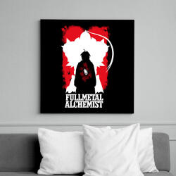 printfashion Fullmetal Alchemist - Vászonkép - Fekete (16556829)
