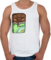 printfashion Csoki - Férfi atléta - Fehér (3993716)