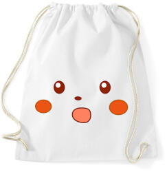 printfashion Pikachu meme - Sportzsák, Tornazsák - Fehér (1532528)