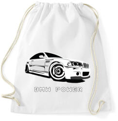 printfashion BMW power - Sportzsák, Tornazsák - Fehér (2791231)