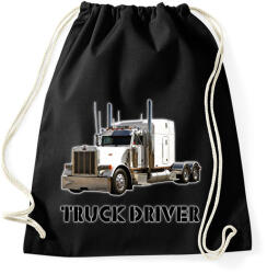 printfashion TRUCK DRIVER - Sportzsák, Tornazsák - Fekete (13056853)