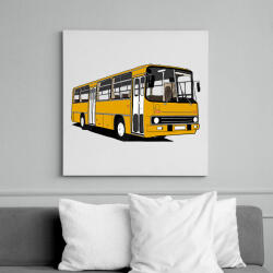 printfashion Busz - Vászonkép - Fehér (16827693)
