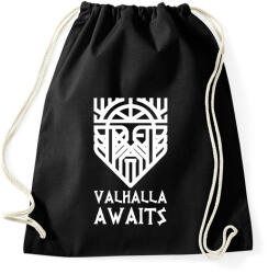 printfashion Vikings Valhalla - Sportzsák, Tornazsák - Fekete (1667293)